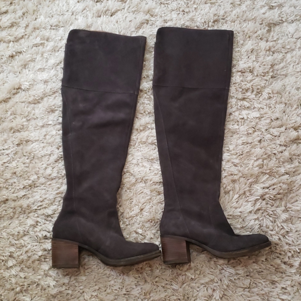 Lucky Brand Over The Knee tall Brown boots